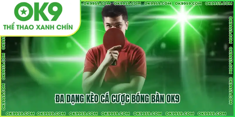 Đa dạng kèo cá cược bóng bàn OK9 Đa dạng kèo cá cược bóng bàn OK9